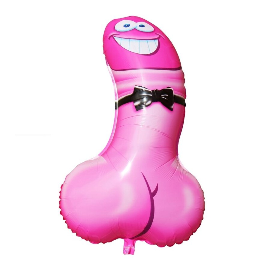 DIABLO PICANTE - PARTYBALLON IN PENISFORM, ROSA